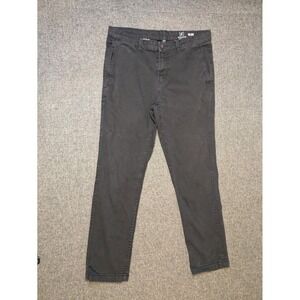 George Men's Jeans 32x30 Slim Black Mid Rise Pants 5 Pocket Regular Fit